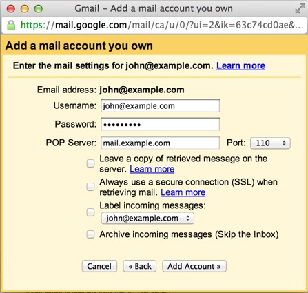 Access your Email in Gmail