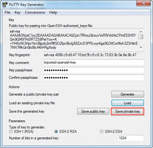 Windows Generate Ssh Public Key Putty